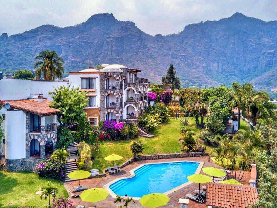 Posada Del Tepozteco - Hotel & Gallery เตโปซตลัน ภายนอก รูปภาพ
