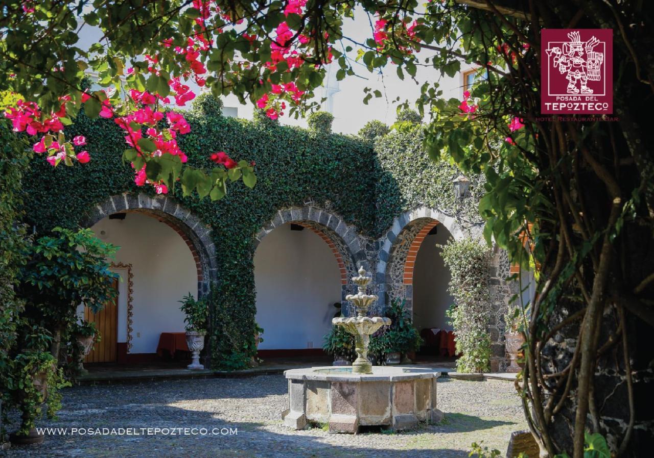 Posada Del Tepozteco - Hotel & Gallery เตโปซตลัน ภายนอก รูปภาพ